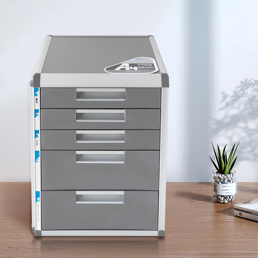 5 Drawer Aluminum Desktop Drawer Organizer G231