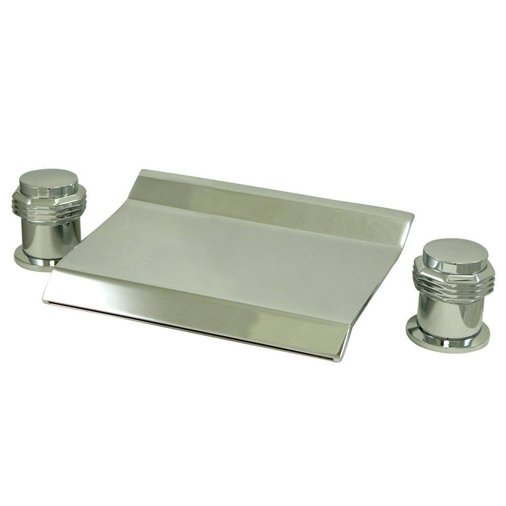 Polished Brass Waterfall Roman Tub Filler S115493