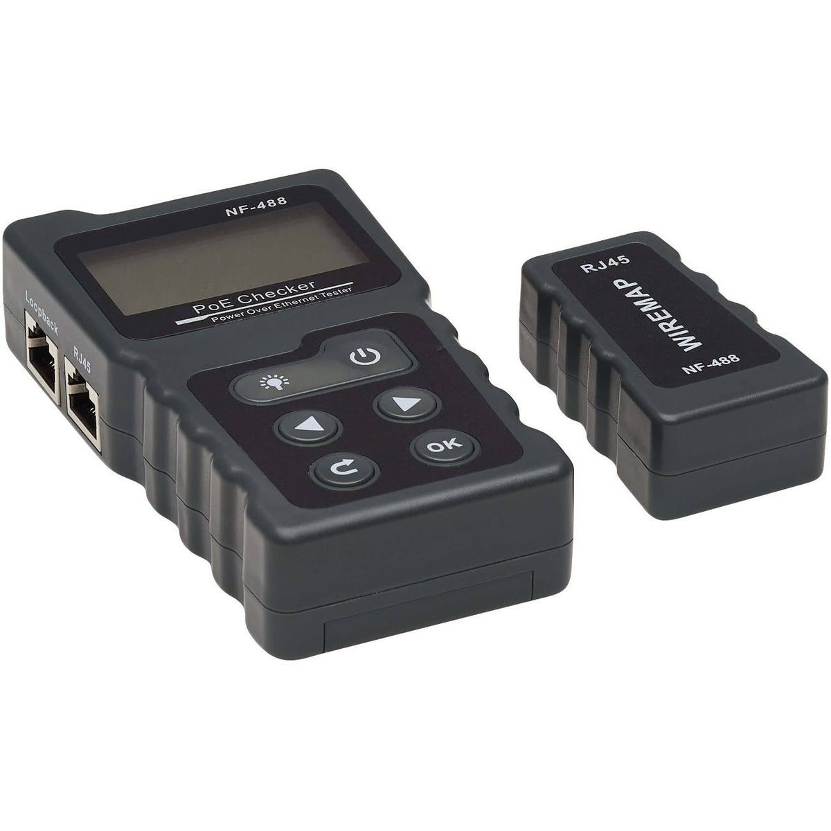 Network and Power over Ethernet (PoE) Signal Tester with Carrying Case D799165
