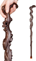 Wood Cane with Curved Handle W936391