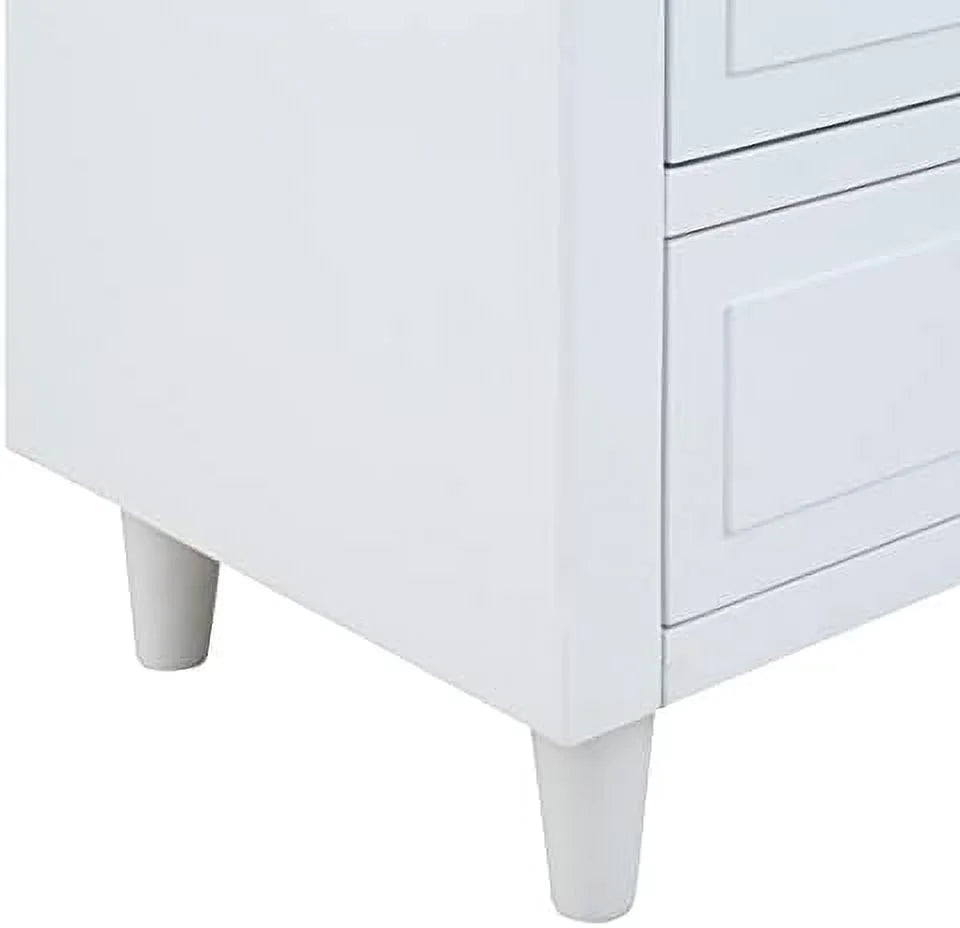 3 Drawer Nightstand Bedside Table with Hidden Space X765