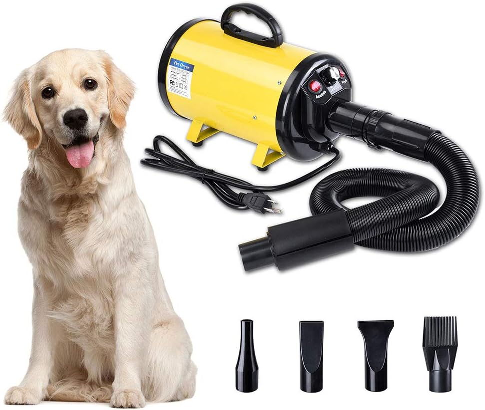 2400W 3.2HP Black Pet Hair Dryer N8950