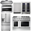 48 in. Gas Range 6 Piece Kitchen Bundle W432
