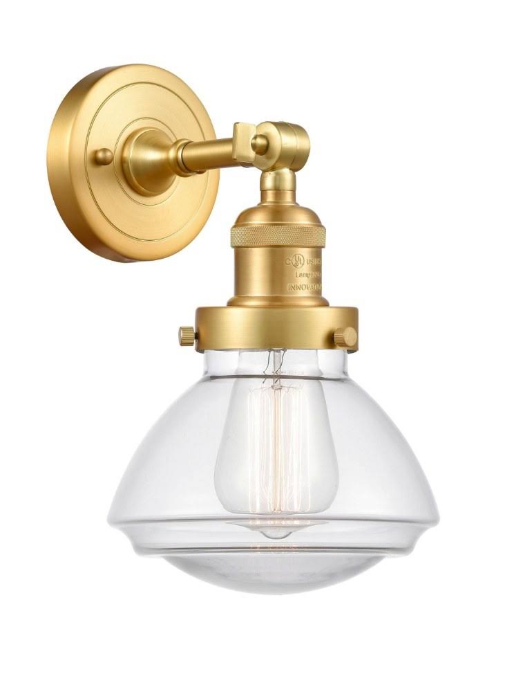 Polished Chrome 1 Light Sconce Y680
