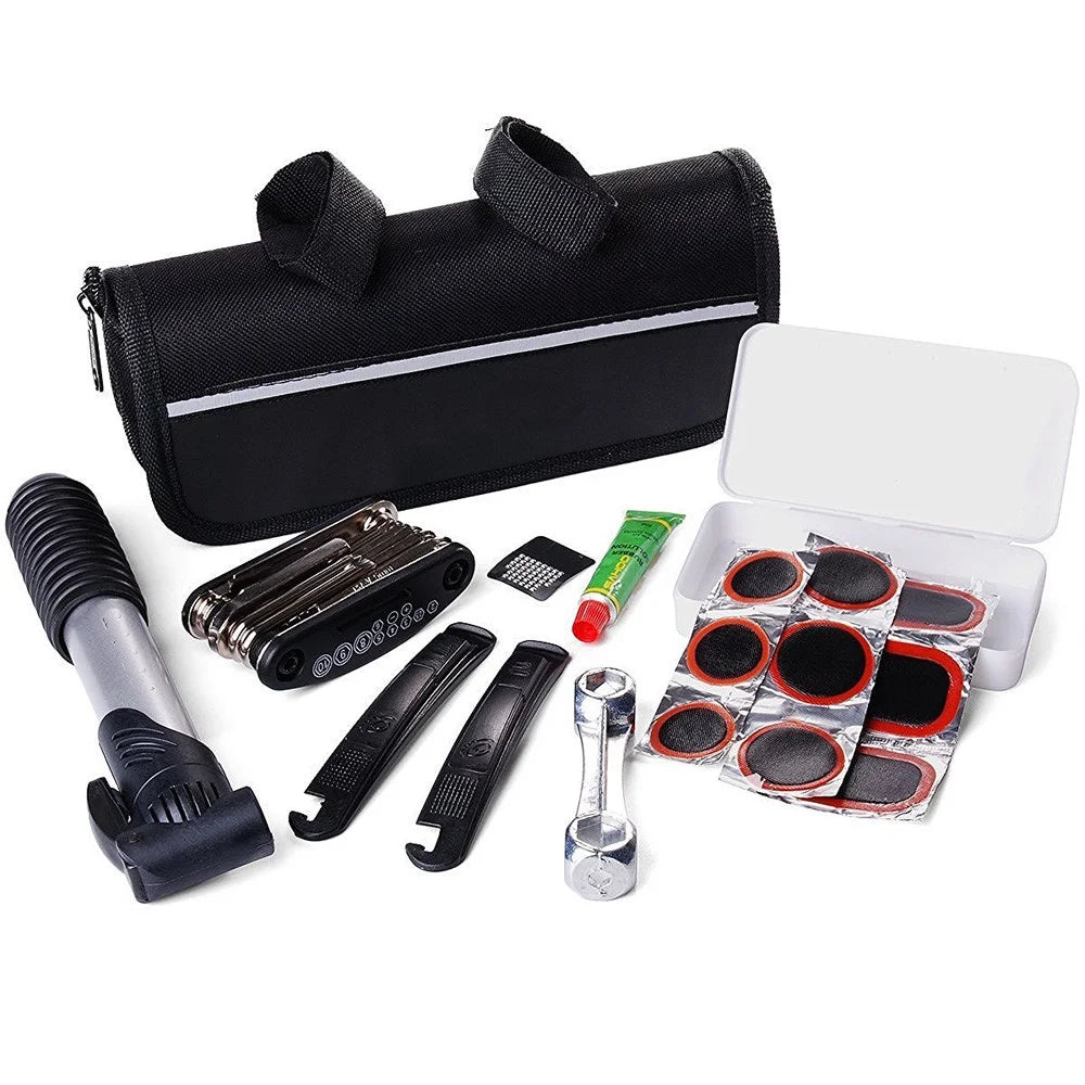 16in1 Multi-function Bike Repair Tool Set With Pump O984450