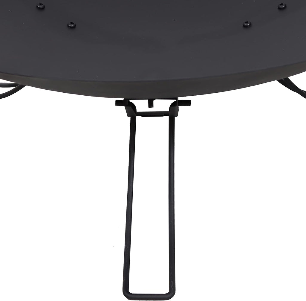 Portable Folding Wood-Burning Steel Fire Pit S630