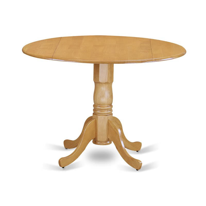 3 PC Oak Kitchen Table and 2 Dinette Chairs Q327670