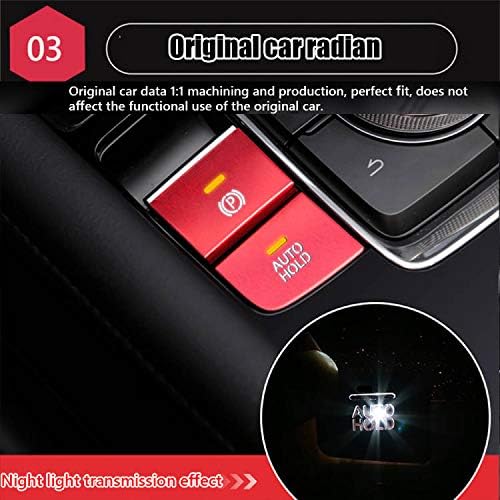 Aluminum Multi-Media Control Button Cover Decal Trim 4 pieces/set (blue) I49243